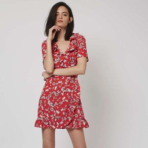 TopShop Daisy Tea Wrap Dress
